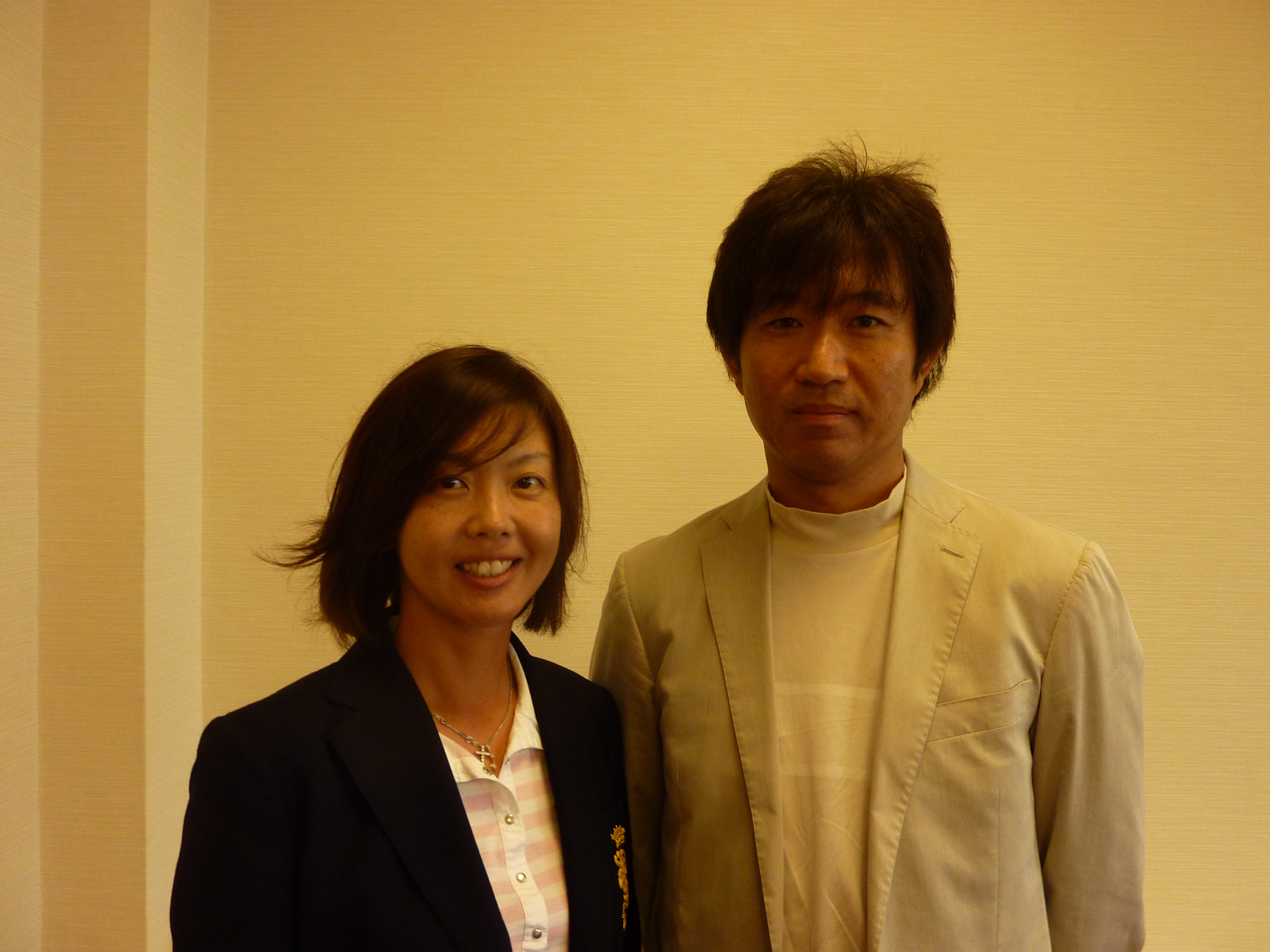 上野美恵子選手、田村浩一選手